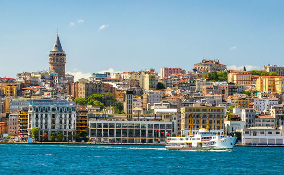 Panoramic view of Istanbul