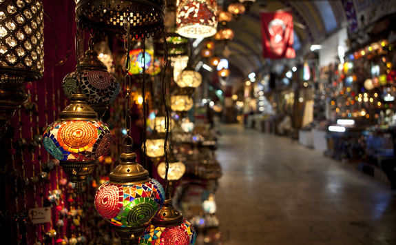 Lamps in the Grand Bazaar