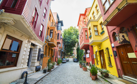 Colourful houses in Kuzguncuk