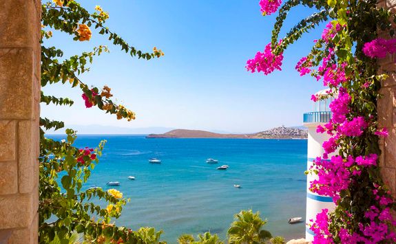 Bodrum coast view