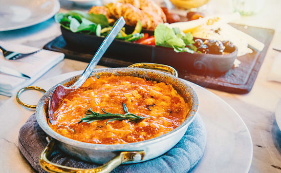 Menemen: turkish tomatoes and eggs