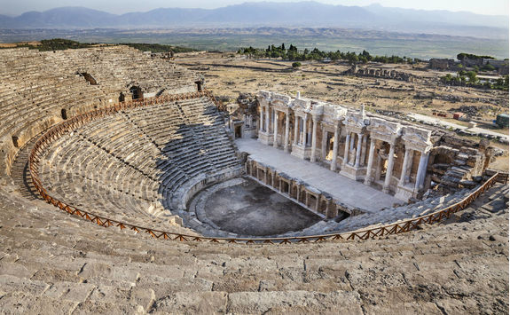 Hierapolis Amphiteater in Pamukkale