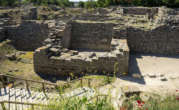 Ruins of the Ancient City of Troia