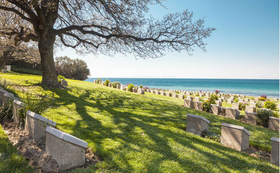 Beach Cemetery In Gallipoli