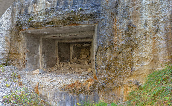 Ruins of fortress Landro