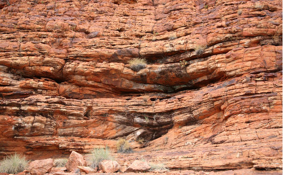 Close up of Uluru