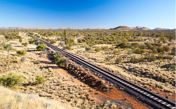The Ghan railway