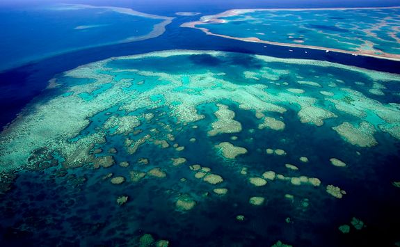 Great Barrier Reef aerial