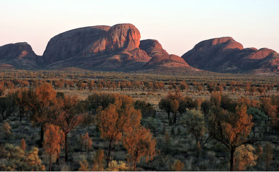 Kata Tjuta at sunrise