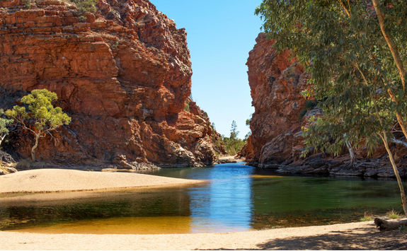 Ellery Creek Big Hole in Alice Springs
