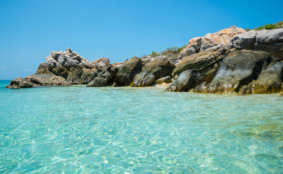 Clear sea water in Arnhem Land