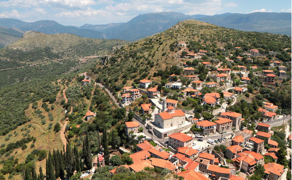 Aerial view of Arcadia