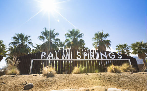 Palm Springs Welcome Sign