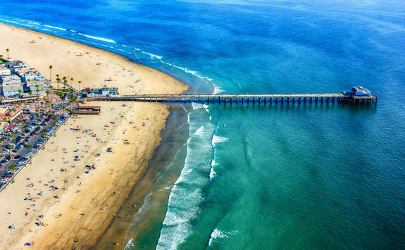 Aerial View of Balbao Pier