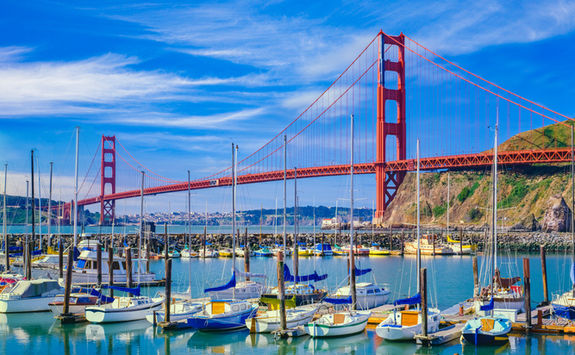 Golden Gate Bridge in San Francisco