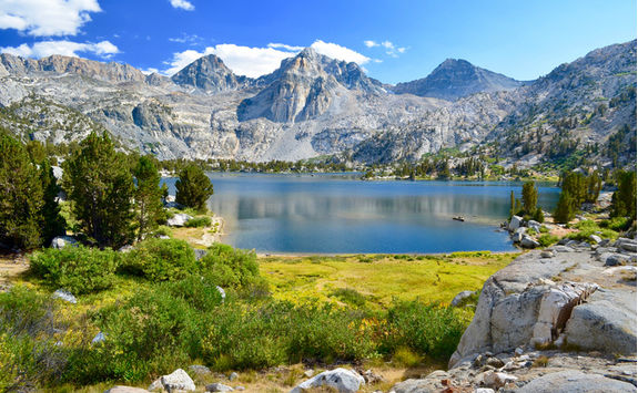 Marble mountains in Yosemite National Park