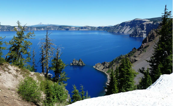 Crater Lake in Oregon