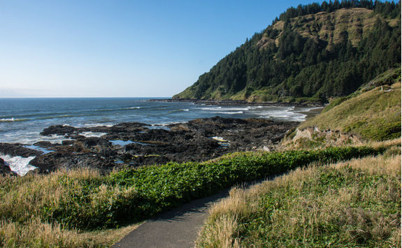 Cape Perpetua in Oregon Coast
