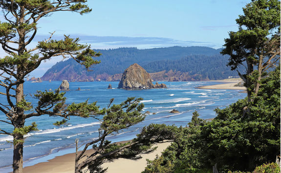 View of Haystack Rock