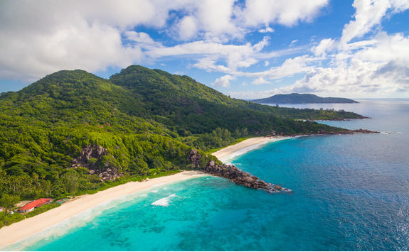 La Digue Island Coastline