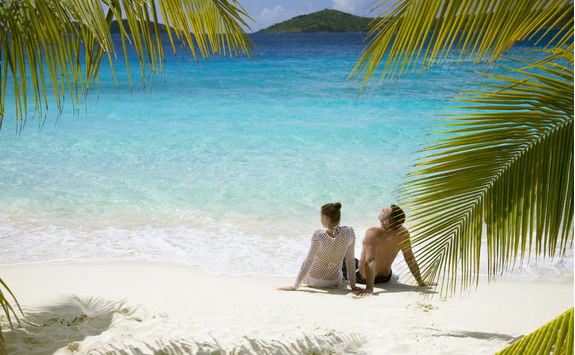 Relaxing on Beach