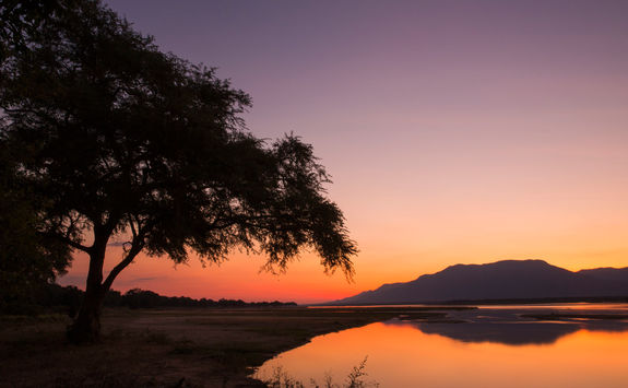 Mana Pools sunset