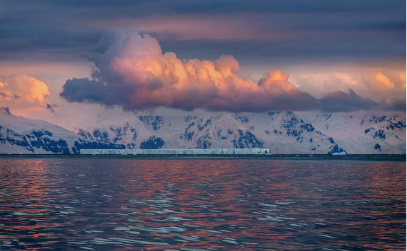 Sunset over Drake Passage
