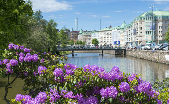 Gothenburg city canal