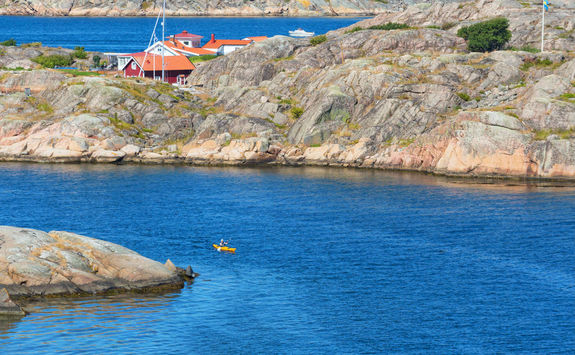 Kayaking in Swedish archipelago