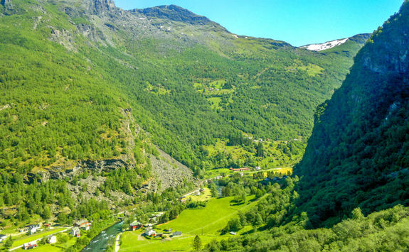 Flam valley Norway