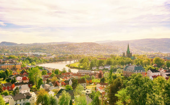 Panorama of Trondheim