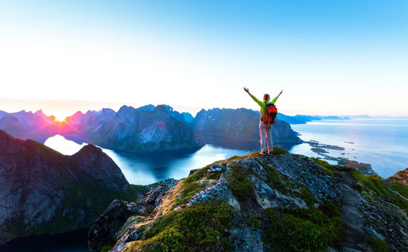 Hiking in the Lofoten Islands