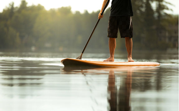 Paddleboarding in British Columbia