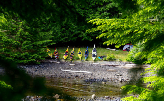 Kayaking in British Columbia