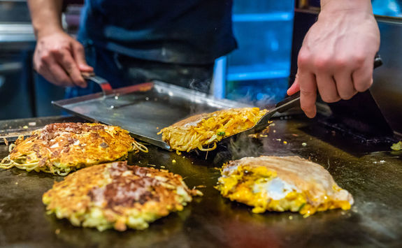 Okonomiyaki, Osaka
