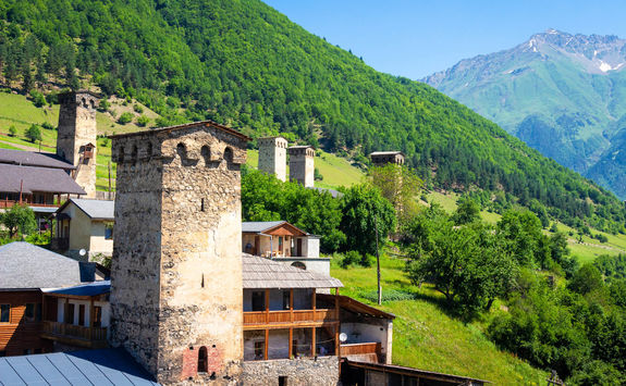 svan towers mestia