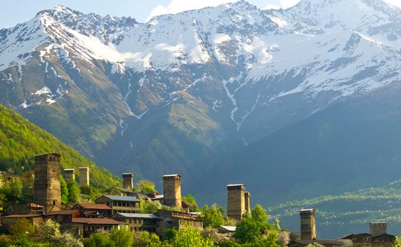 mestia mountains