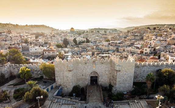 jerusalem old city skyline