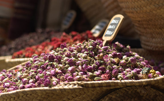dried flowers market tel aviv