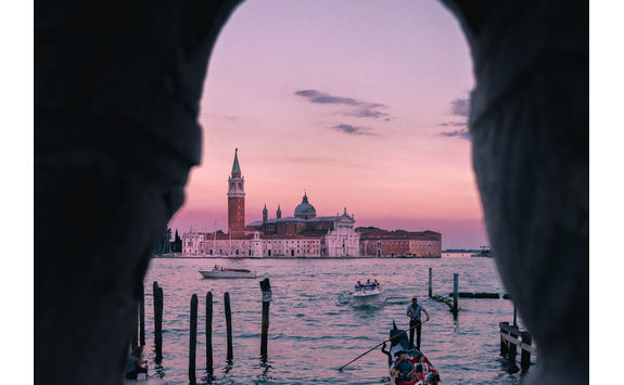View Through Arch, Venice