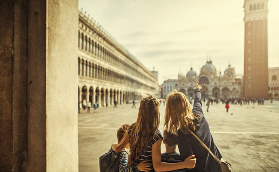 Family in Venice