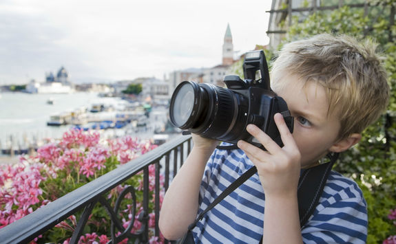 Boy with Camera