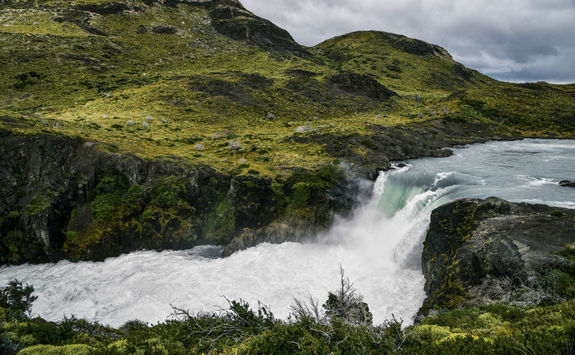 salto grande in torres del paine