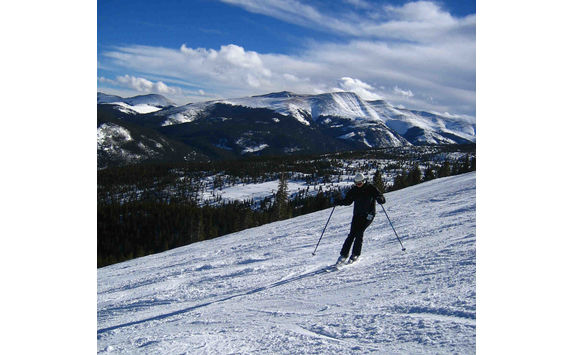 skiing