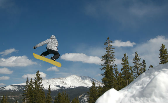 snowboarding