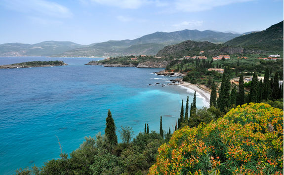 mani coastline