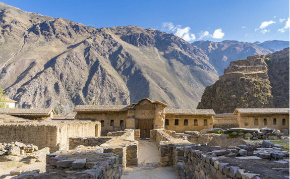 Ollantaytambo Ruins in Sacred Valley