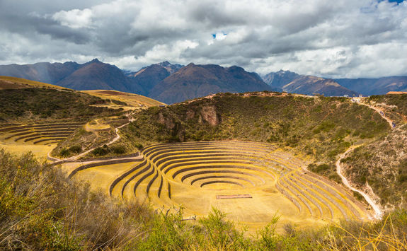 Concentric terraces in Moray
