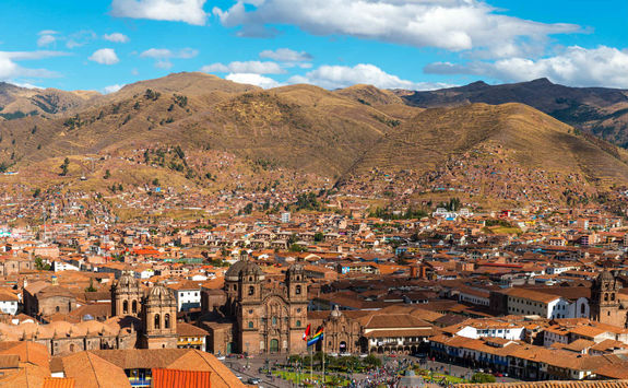Cusco Skyline with Main Square