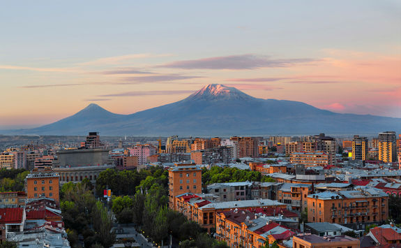 yerevan skyline